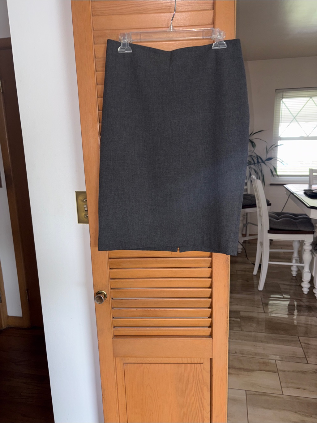 Michael Michael Kors Charcoal Gray Pencil Skirt